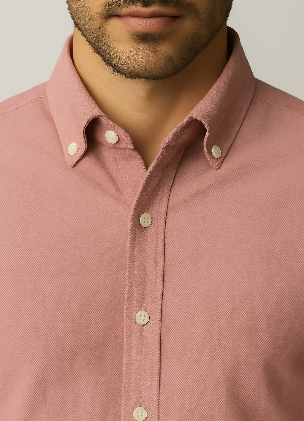 Raspberry Oxford Shirt