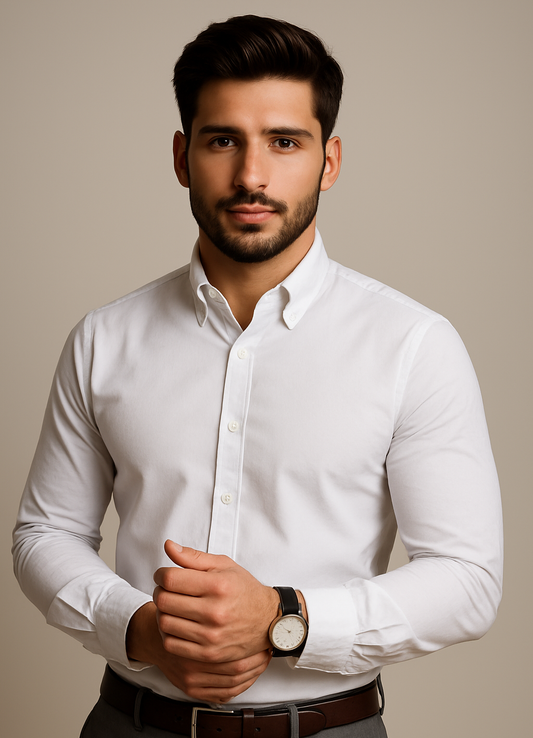 White Oxford Shirt