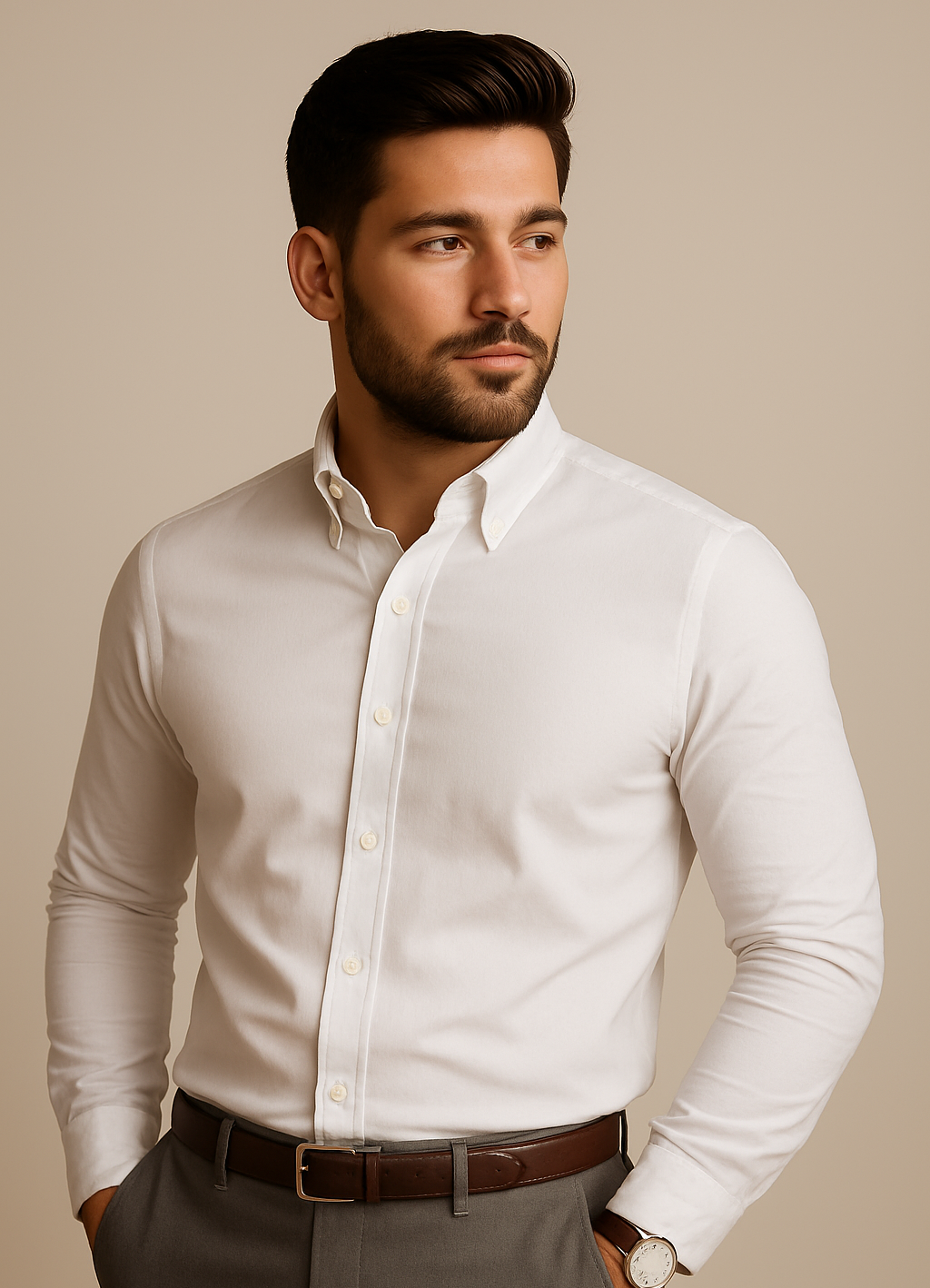 White Oxford Shirt