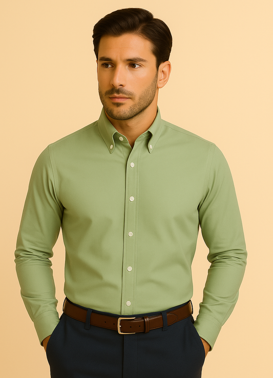 Celadon Oxford Shirt